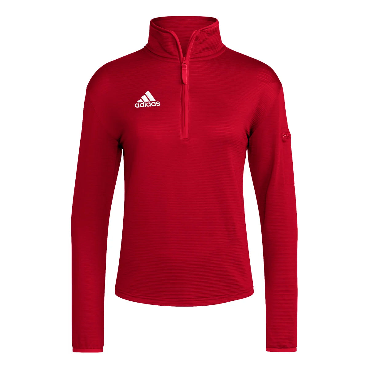 adidas Women's Coach Long Sleeve 1/4 Zip Jacket-1