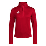 adidas Women's Coach Long Sleeve 1/4 Zip Jacket-1
