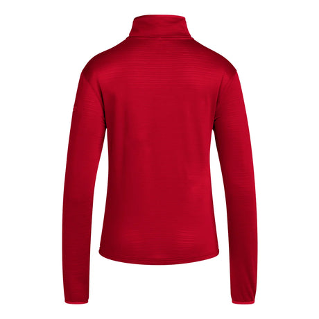 adidas Women's Coach Long Sleeve 1/4 Zip Jacket-2