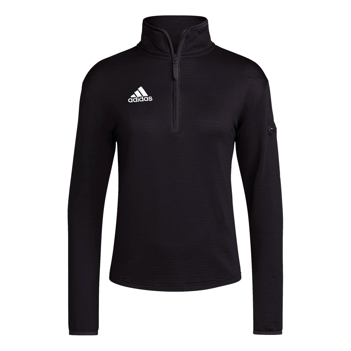 adidas Women's Coach Long Sleeve 1/4 Zip Jacket-1