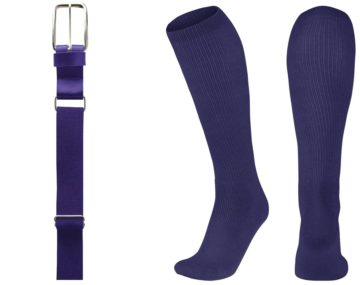 Champro MVP Baseball or Softball Belt/Sock Combo