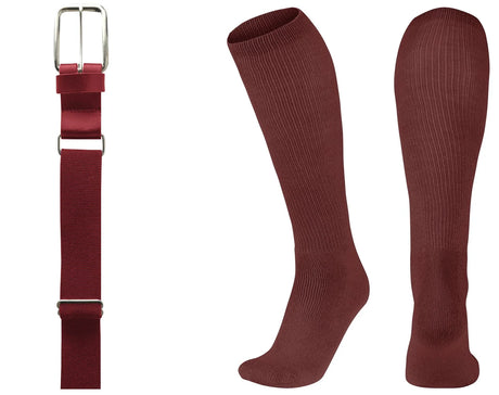 Champro MVP Baseball or Softball Belt/Sock Combo