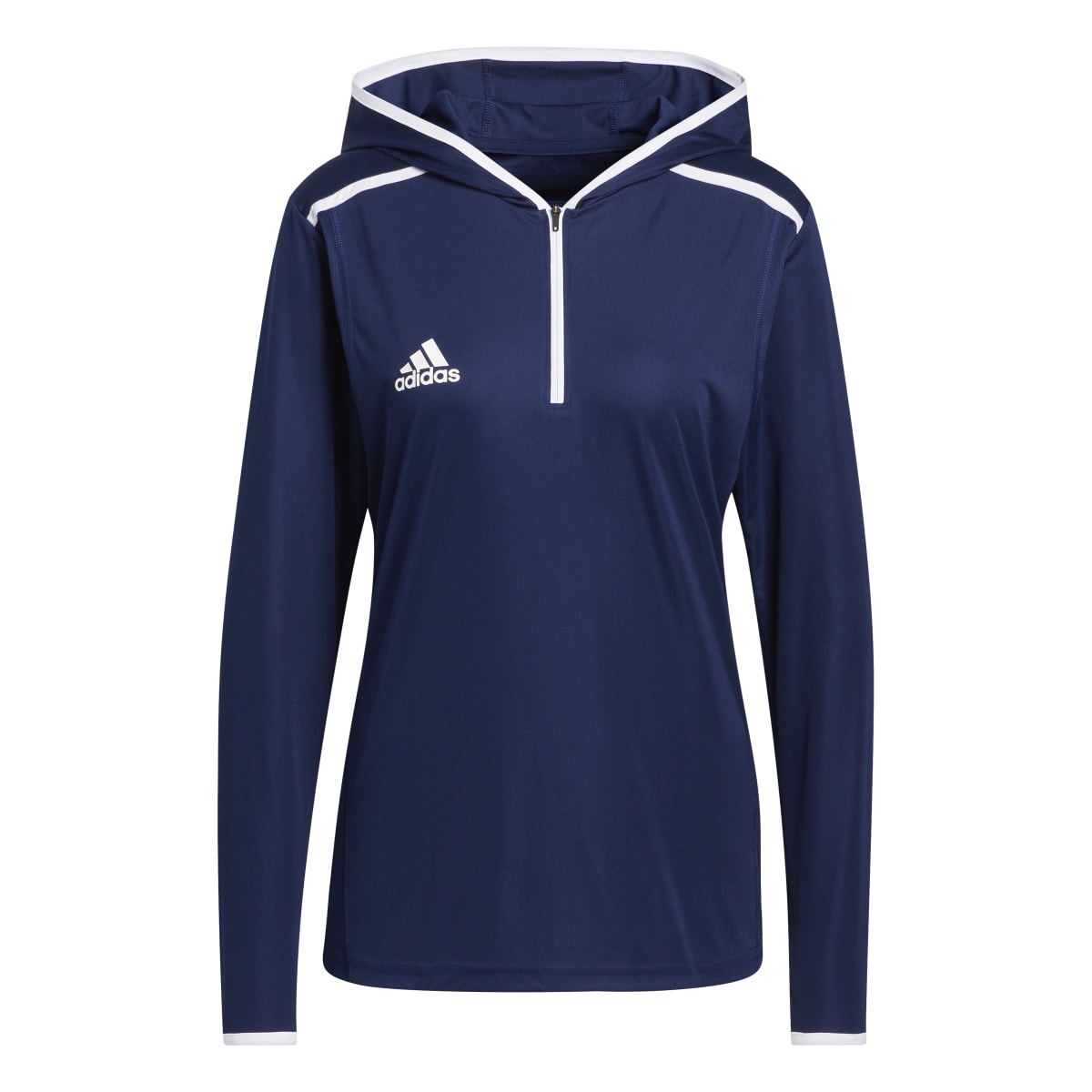 adidas Women's Team Issue Hooded Long Sleeve T-Shirt