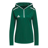 adidas Women's Team Issue Hooded Long Sleeve T-Shirt