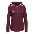 adidas Women's Team Issue Hooded Long Sleeve T-Shirt