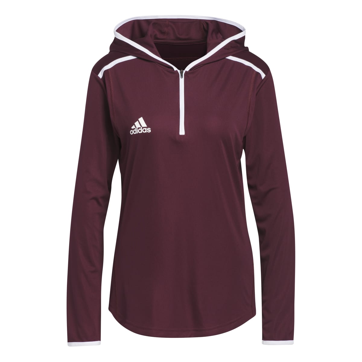 adidas Women's Team Issue Hooded Long Sleeve T-Shirt