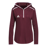 adidas Women's Team Issue Hooded Long Sleeve T-Shirt