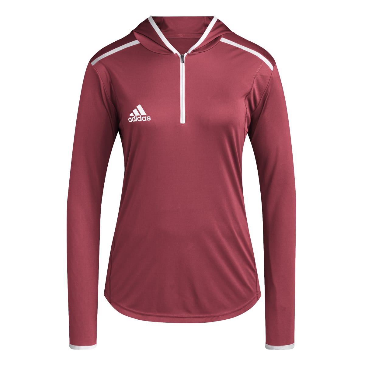 adidas Women's Team Issue Hooded Long Sleeve T-Shirt