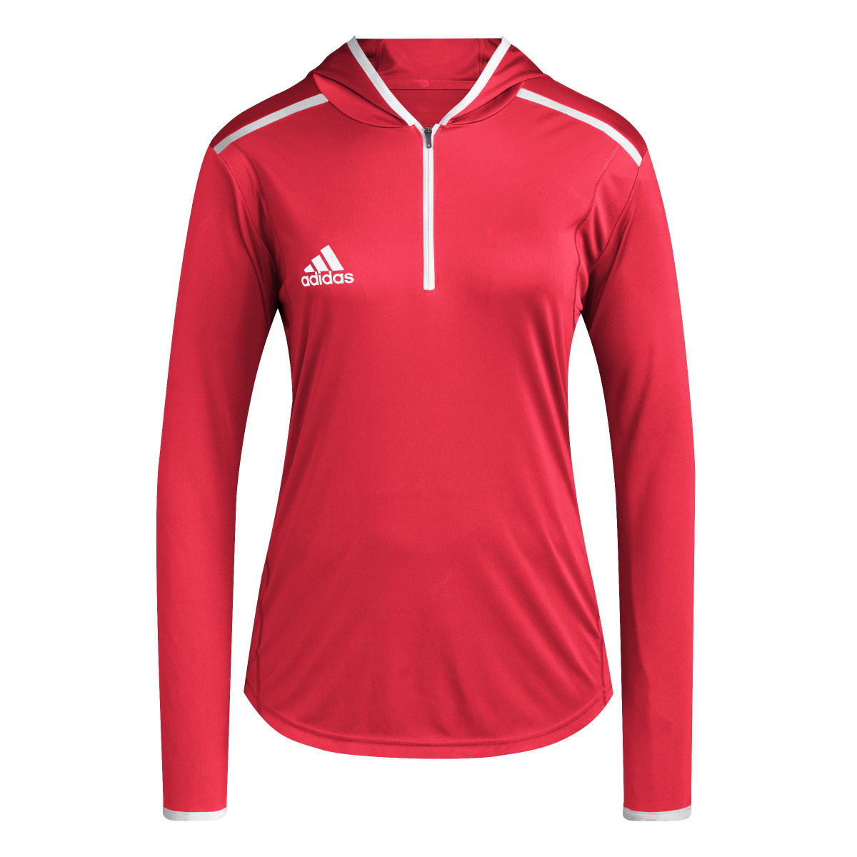adidas Women's Team Issue Hooded Long Sleeve T-Shirt