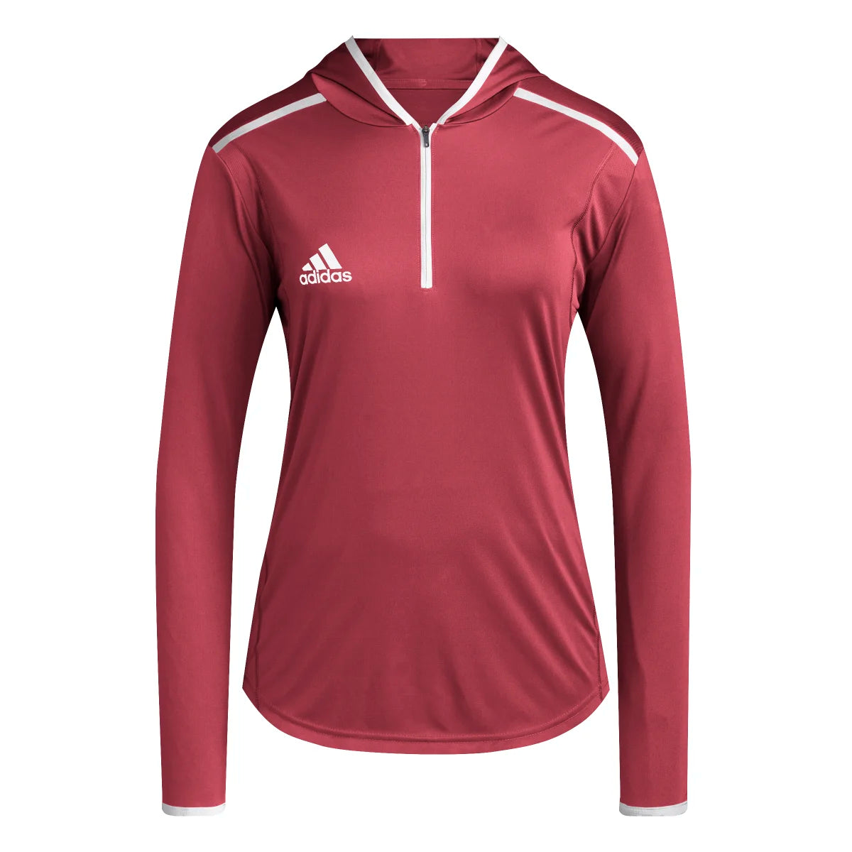 adidas Women's Team Issue Hooded Long Sleeve T-Shirt