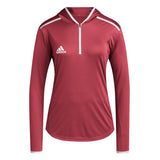 adidas Women's Team Issue Hooded Long Sleeve T-Shirt