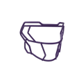 Vicis SO-212E-3 Premium Carbon Steel Facemask Football Facemasks Adult