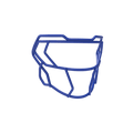 Vicis SO-212E-3 Premium Carbon Steel Facemask Football Facemasks Adult