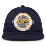 The Game Headwear Navy Retro Snapback Hat