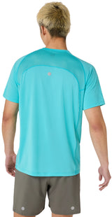 Asics Men's Road Fade Short Sleeve Top-2