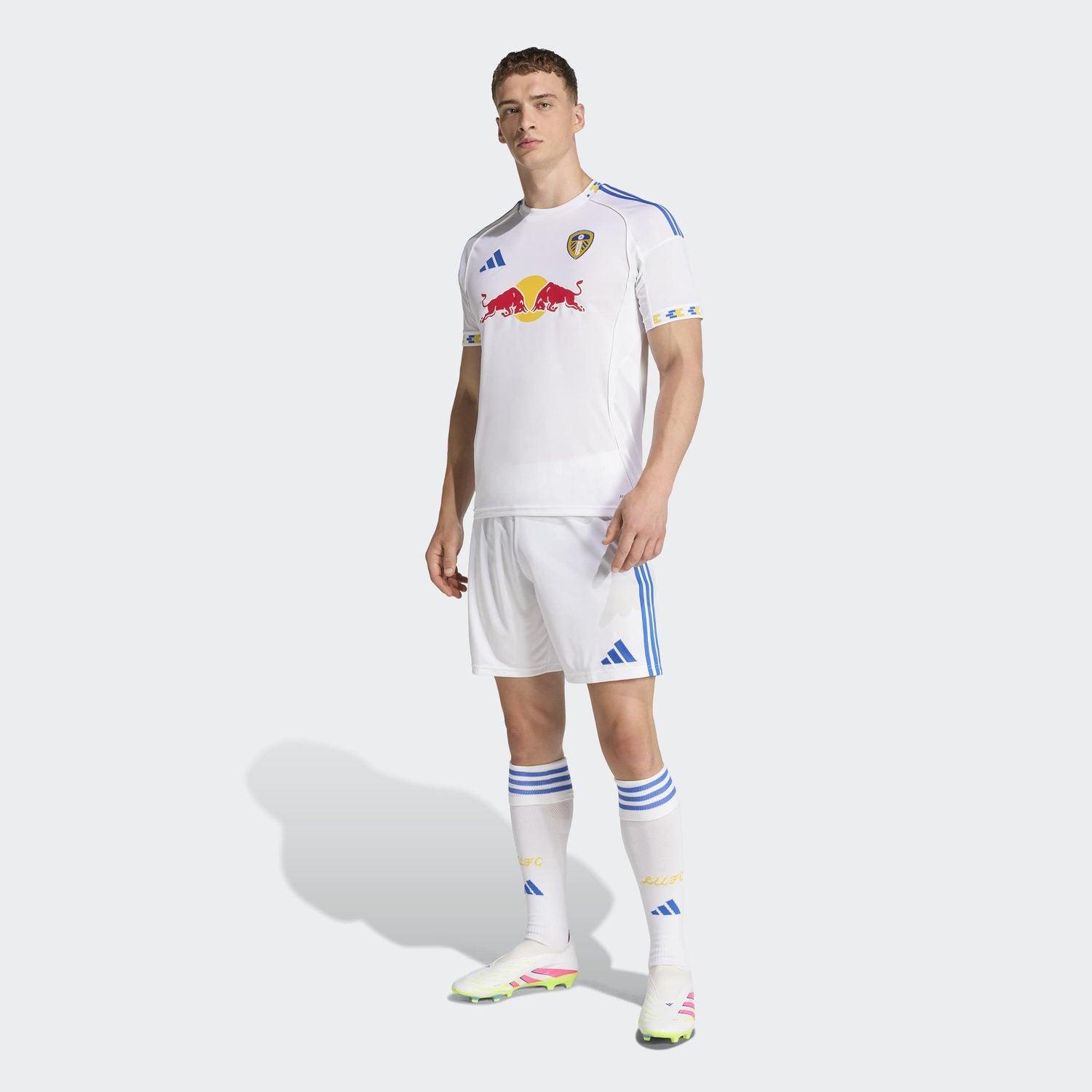 adidas Men's Leeds United FC 25/26 Home Jersey – League Outfitters