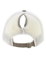 Infinity Her Women's Peached Twill Mesh Back Cap-2