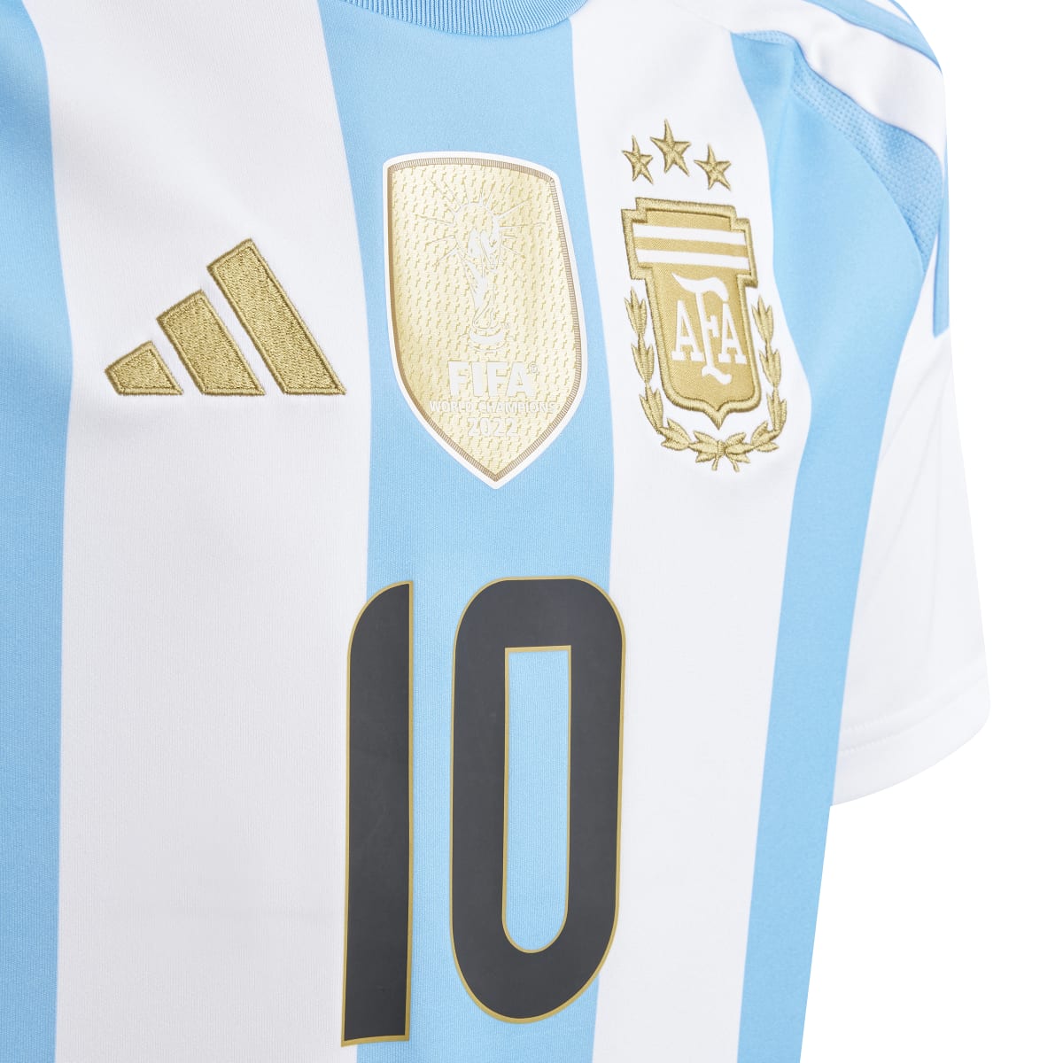 adidas Youth Argentina 24 Messi Home Jersey-3
