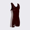 adidas Youth 3 Stripes Wrestling Singlet-1