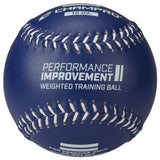 Champro Royal Blue 10oz Weighted Training Softball in Retail Packaging