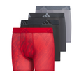 adidas Youth Microfiber Graphic 4-Pack Boxer Brief