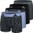 adidas Youth Microfiber Graphic 4-Pack Boxer Brief
