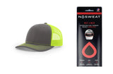 Richardson 112 Trucker Hat with NoSweat Hat Liner Combo