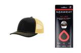 Richardson 112 Trucker Hat with NoSweat Hat Liner Combo