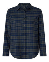 Devon & Jones Women's Concord Yarn-Dye Flannel Shirt-1