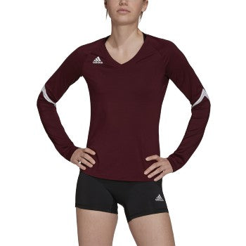 adidas Women's Quickset Long Sleeve Volleyball Jersey