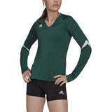 adidas Women's Quickset Long Sleeve Volleyball Jersey