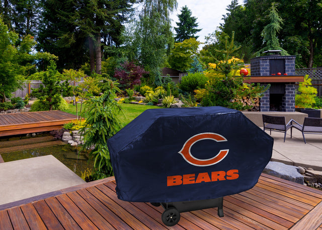 Rico Industries NFL  Chicago Bears Navy Deluxe Grill Cover-1