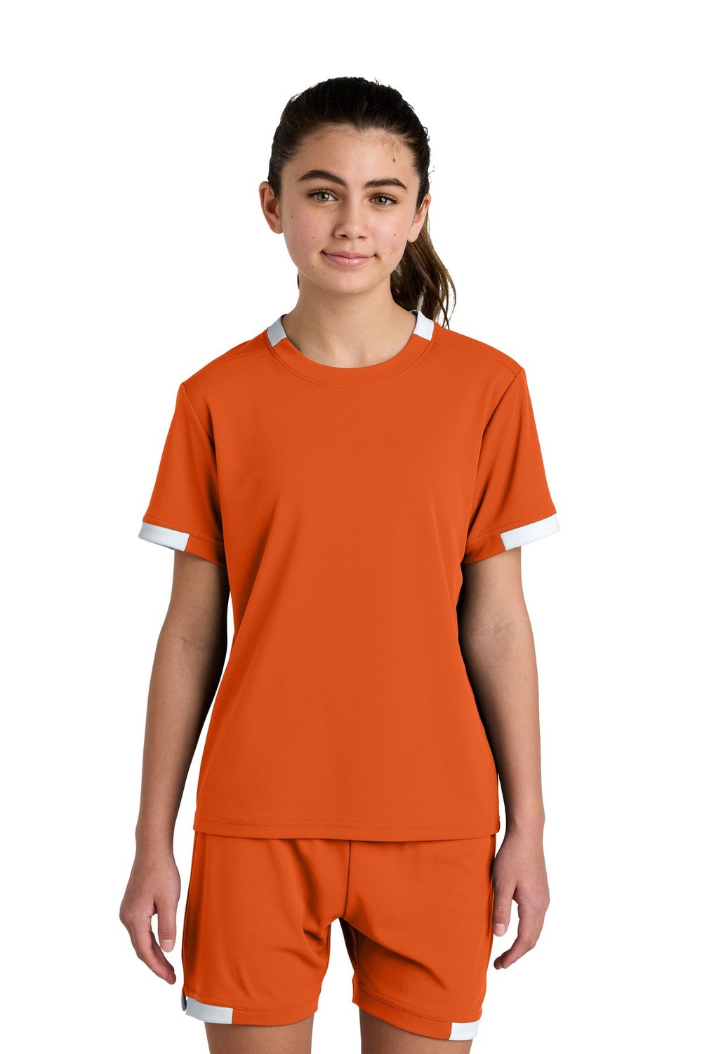 Sport-Tek Youth Club Short Sleeve Crew YST440 – League