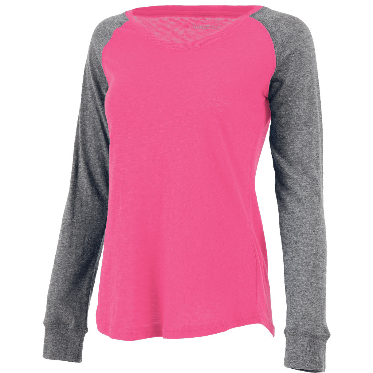 Boxercraft Women's Preppy Patch Slub Long Sleeve T-Shirt Womens Apparel Shirts & Tops