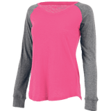 Boxercraft Women's Preppy Patch Slub Long Sleeve T-Shirt Womens Apparel Shirts & Tops