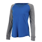 Boxercraft Women's Preppy Patch Slub Long Sleeve T-Shirt Womens Apparel Shirts & Tops