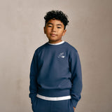 New Balance Boys' Shohei Logo French Terry Crewneck-5