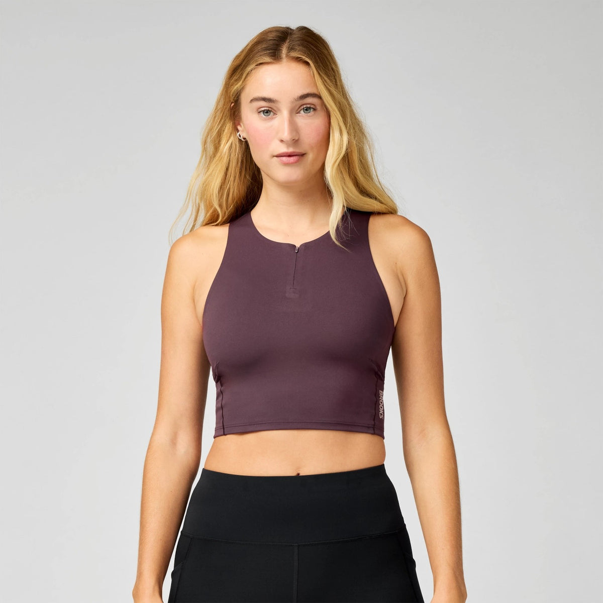 Brooks Women's Movement Race Crop Top