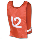 Champro one Dozen Nylon Pinnies With Number