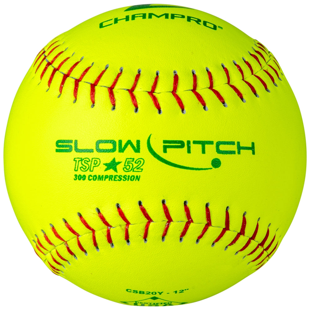 Champro One Dozen TSP-52 ASA 12" Softballs