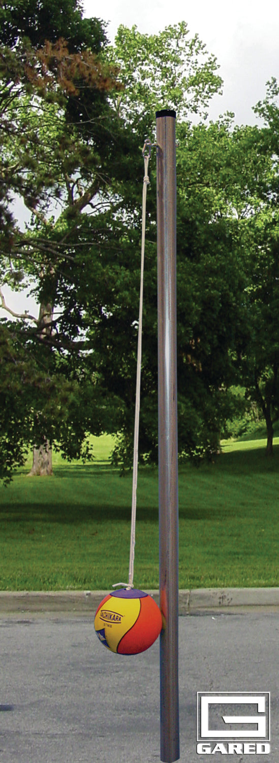 Gared Sleeve-Type Tetherball System, Ground Sleeve Installation, Includes Sleeve Sports Field Equipment All