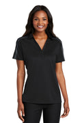 Port Authority Women's   Silk Touch Performance Colorblock Stripe Polo