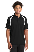 Sport-Tek Men's   Dry Zone   Colorblock Raglan Polo
