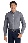 Port Authority Men's    Broadcloth Gingham Easy Care Shirt W644