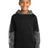 Sport-Tek Youth   Sport-Wick   Mineral Freeze Fleece Colorblock Hooded Pullover