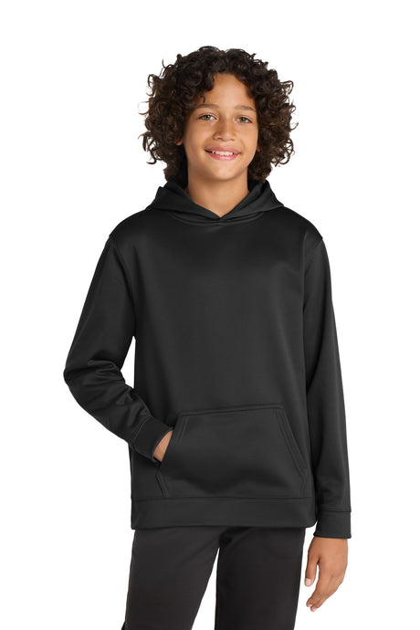 Sport-Tek Youth   Sport-Wick   Fleece Hooded Pullover