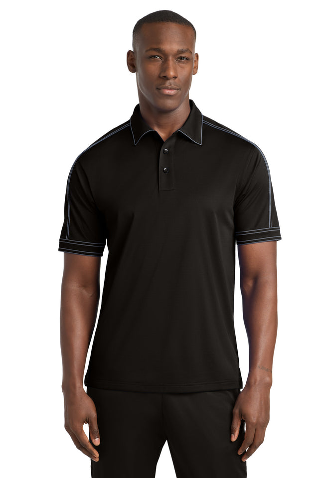 Sport-Tek Men's   Contrast Stitch Micropique Sport-Wick   Polo