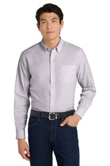 Port Authority Men's    SuperPro    Oxford Stripe Shirt
