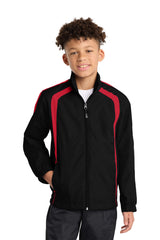 Sport-Tek Youth   Colorblock Raglan Jacket