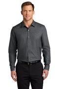 Port Authority Men's    Pincheck Easy Care Shirt W645